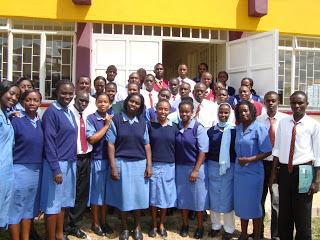 Students at Kenya Medical Training College